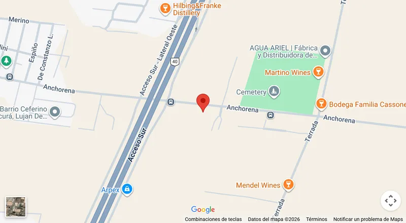 Mapa de Base Mendoza